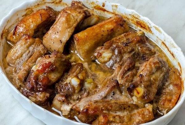 Schweinerippchen in Kaffeemarinade