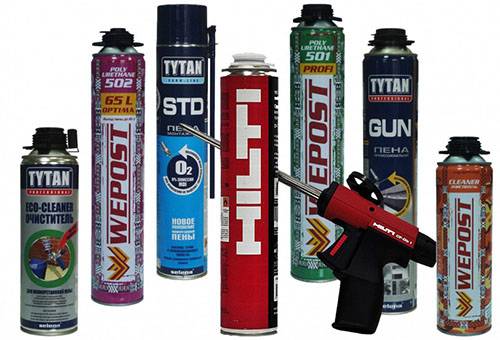 Aerosol-Reiniger für Montageschaum