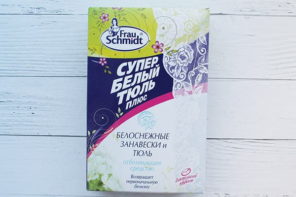 Frau Schmidt Super Weißer Tüll