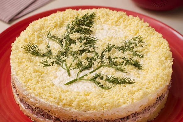 Salat Mimosa