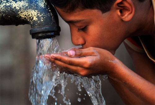 Eau potable pure
