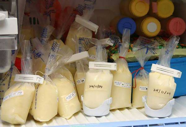 Aufbewahrung von Muttermilch
