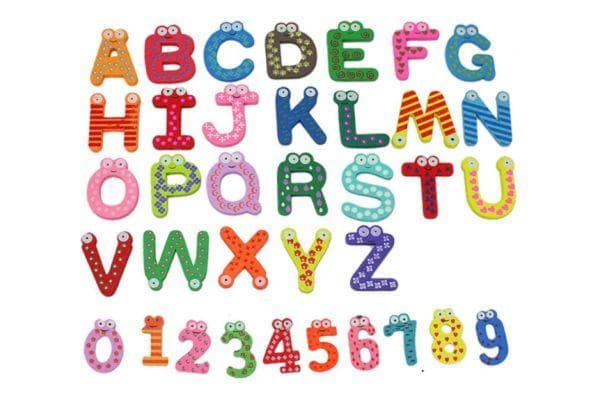 Alphabet und Zahlen