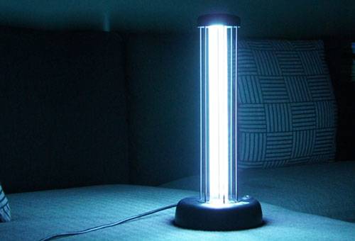 Ultraviolettlampe zur Desinfektion der Wohnung