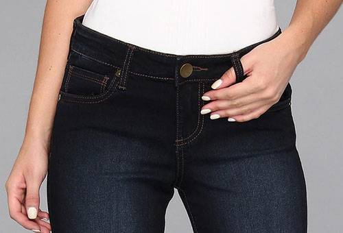 Jeans sitzen locker