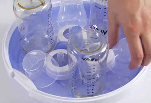 Elektrischer Dampfsterilisator für Babyfläschchen