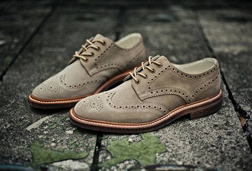 Herrenhalbschuhe aus Wildleder