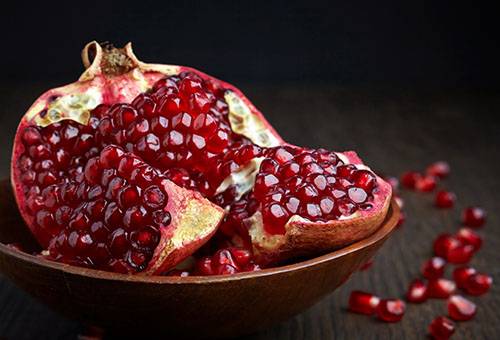 Reifer Granatapfel