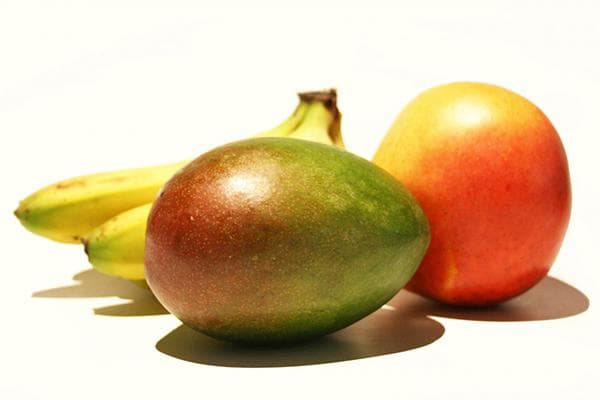 Mango und Bananen