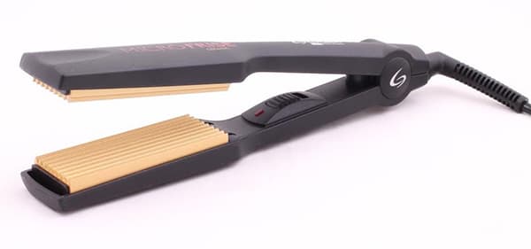 Crimper-Glätteisen mit Keramikplatten