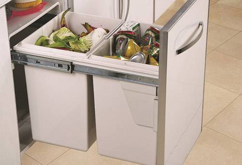 Müll in der Küche