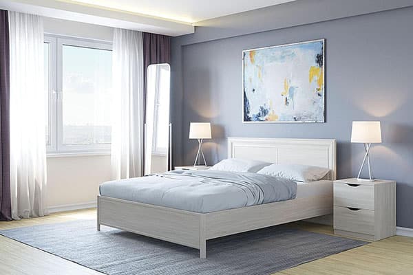 Bett aus MDF