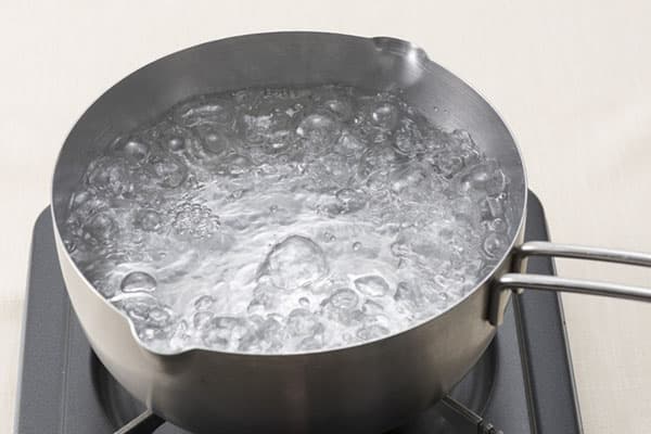 Kochendes Wasser