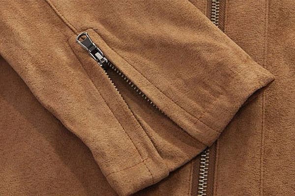 Wildlederjacke nach der Wäsche