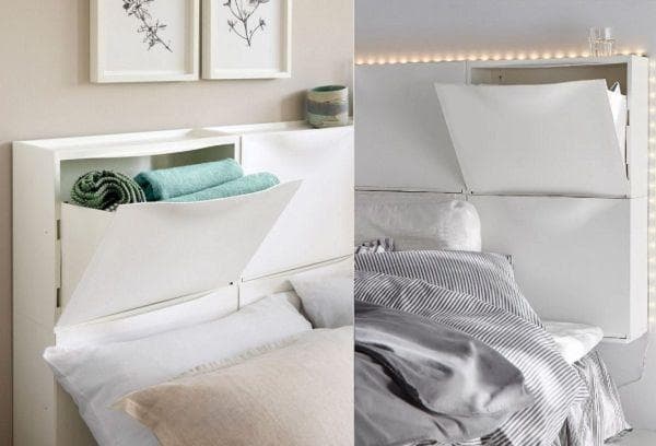 Kopfteil im Schlafzimmer