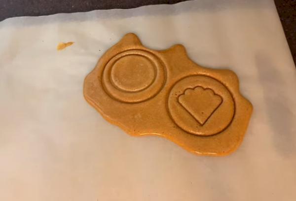 Runde Zuckerplätzchen