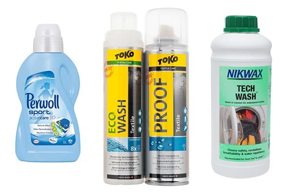 Waschmittel für Membrankleidung