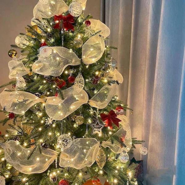 Baumschmuck aus Schleifen 2