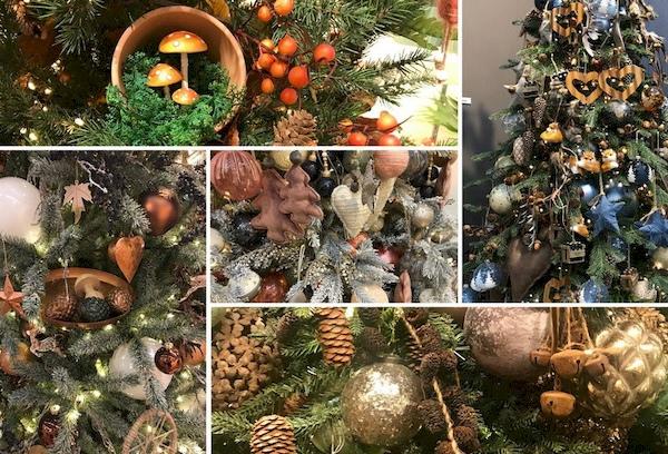 Weihnachtsspielzeug aus natürlichen Materialien