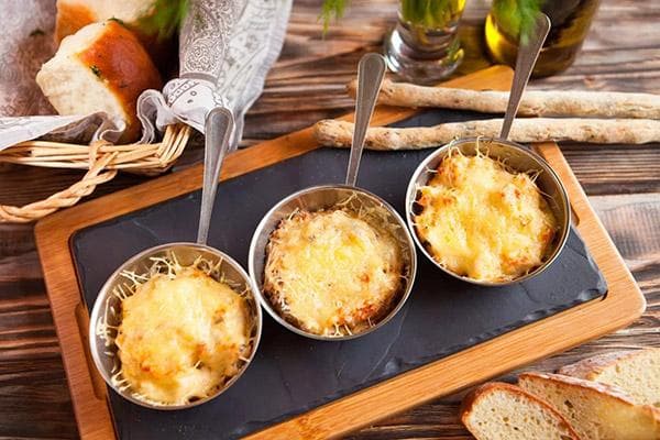 Kokotten mit Julienne