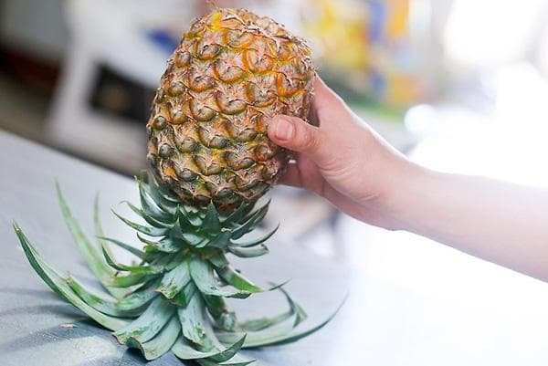 Umgedrehte Ananas