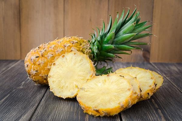 Reife Ananas