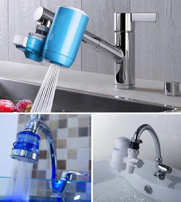 Filteraufsätze für den Wasserhahn