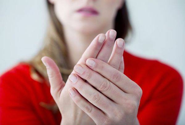 Splitter im Finger